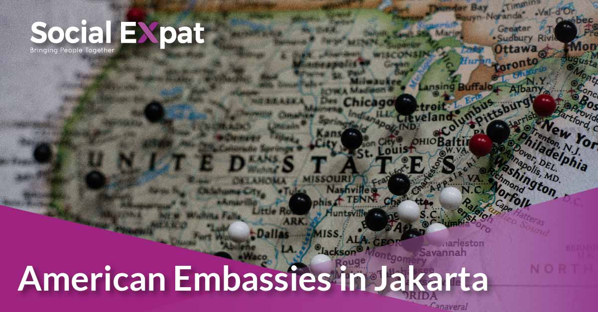 All of the American Embassies in Jakarta Social Expat