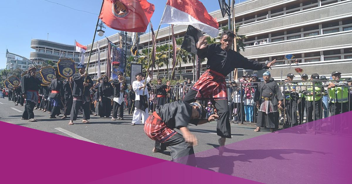 Pencak Silat traditional martial art in Indonesia