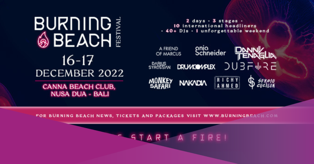 burning beach 2022