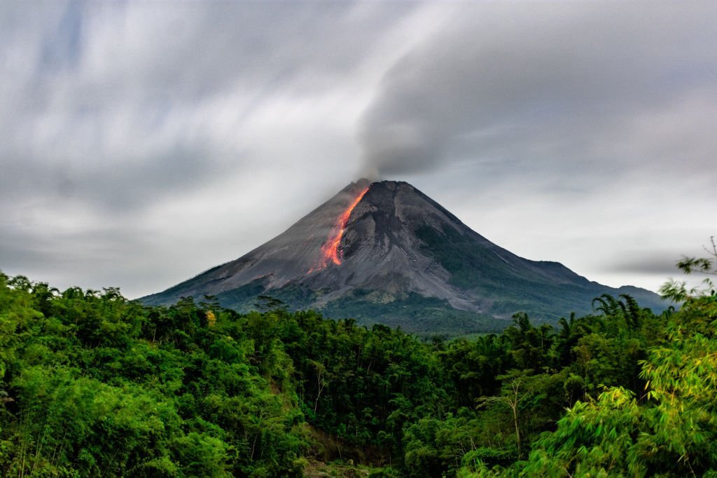Mount Merapi, Yogyakarta, Indonesia