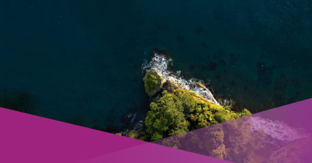 Batu Karas view from above