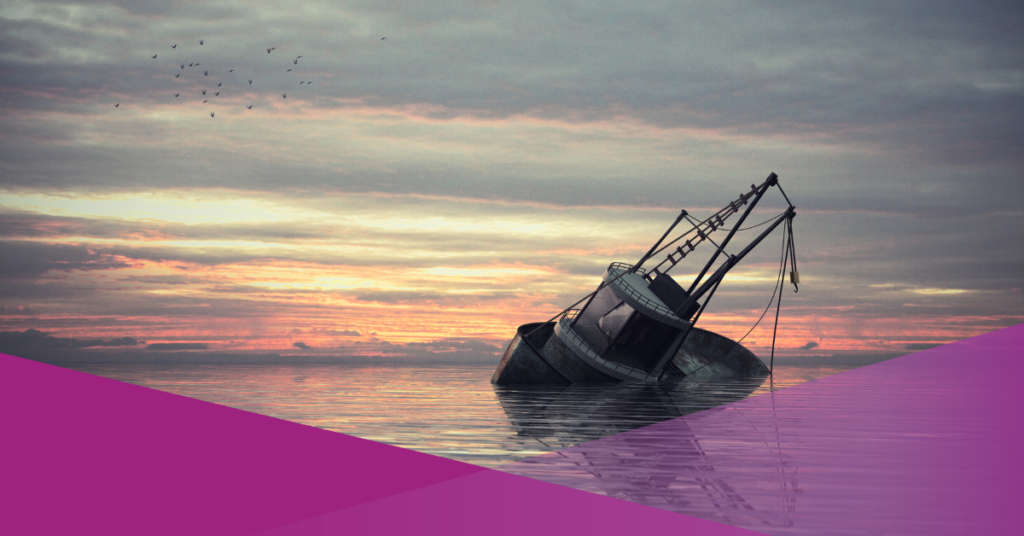 fishing ship sank