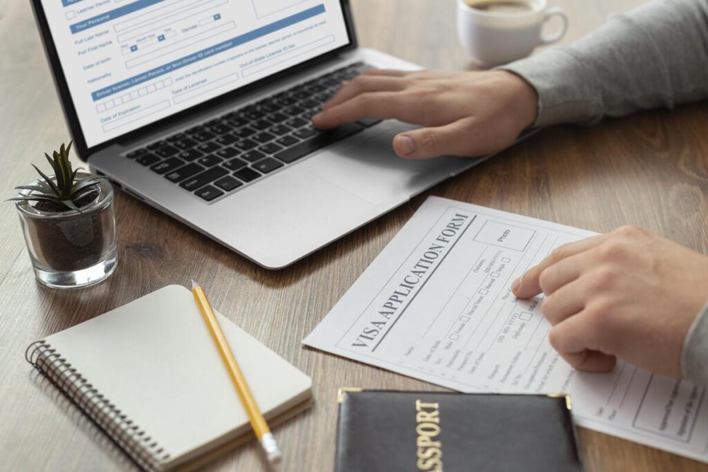 visa application
