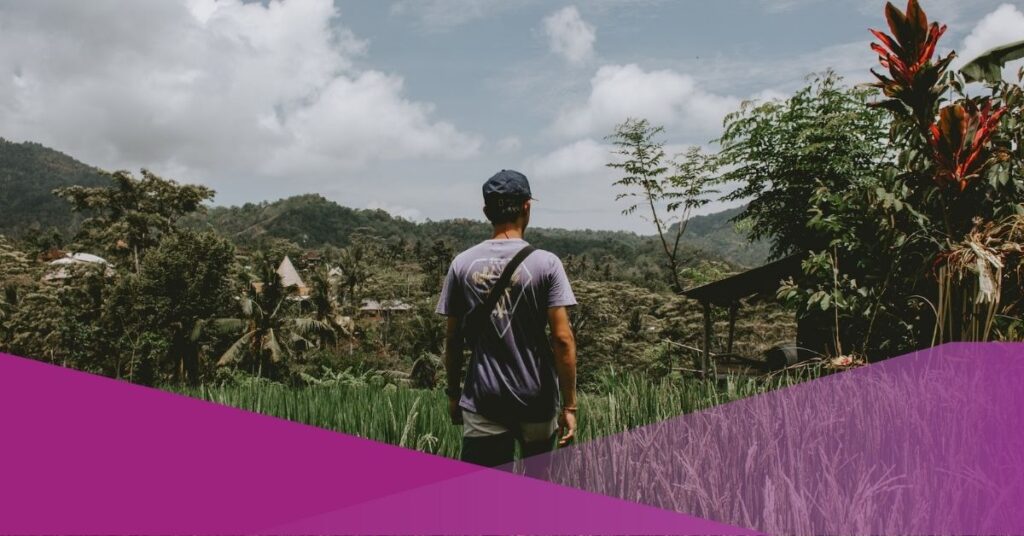 tour guide, expat in indonesia