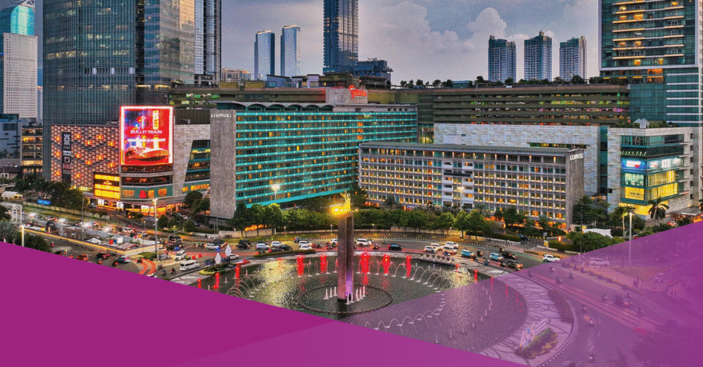 best jakarta hotels near malls