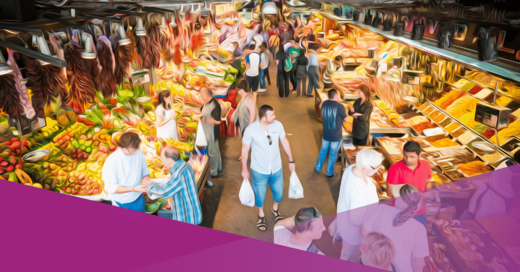 best markets in jakarta