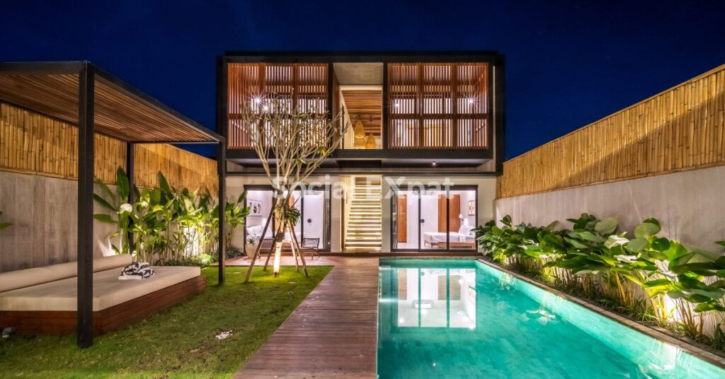 Red Sunset - Berawa's Ocean View Villa