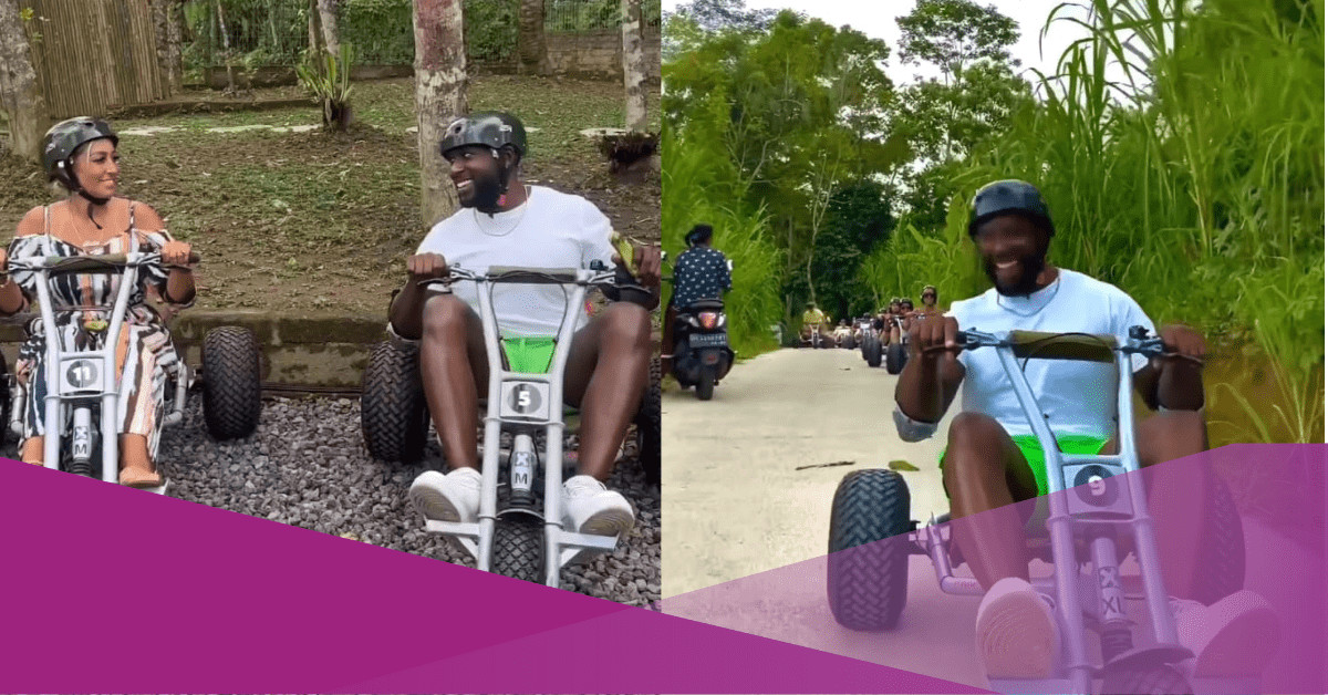 American Influencer Takes Bali Jungle Cart for a Wild Ride, Sparks