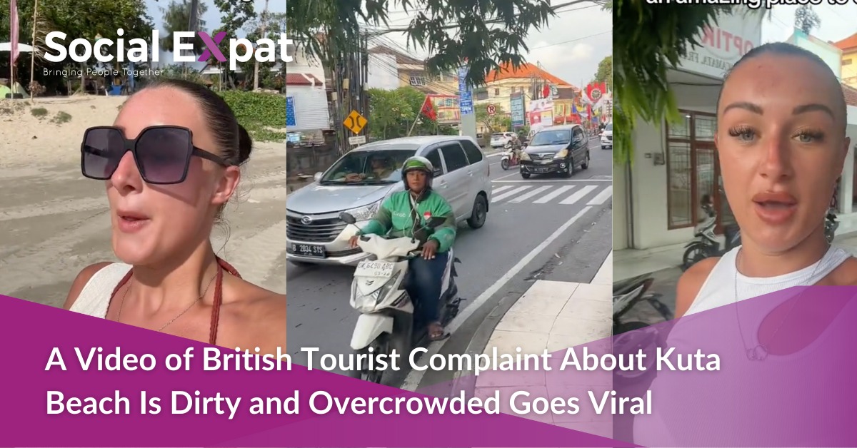 A Video of British Tourist Complaint About Kuta Beach Is Dirty and Overcrowded Goes Viral A Video of British Tourist Complaint About Kuta Beach Is Dirty and Overcrowded Goes Viral