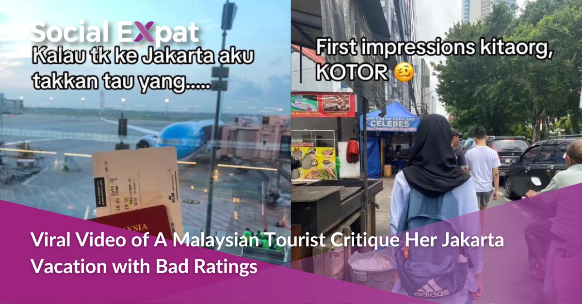一名马来西亚游客批评她的雅加达假期收视率不佳的病毒视频