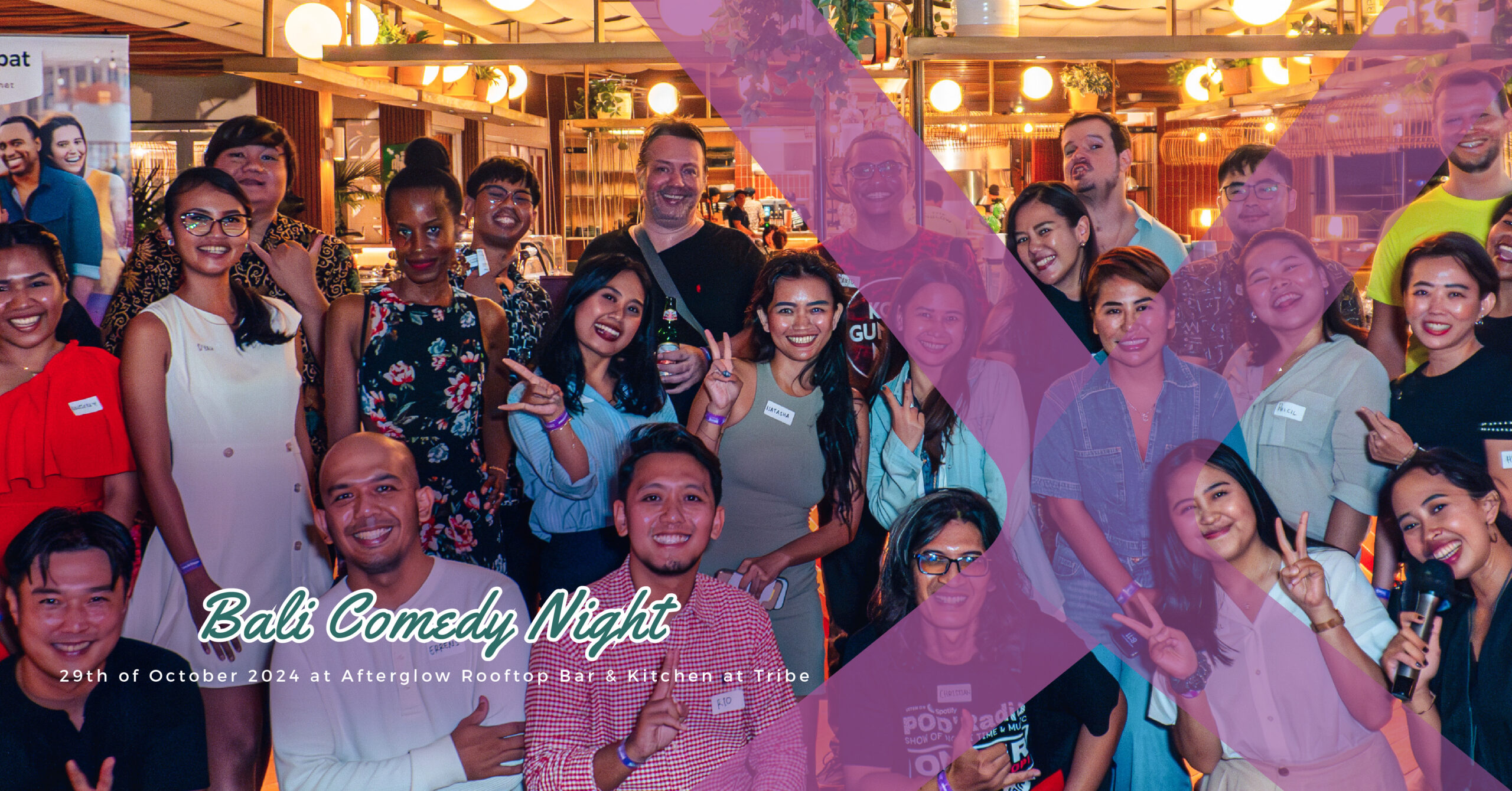 Comedy Night Event at Afterglow Rooftop Bar & Kitchen, Bali | Social Expat