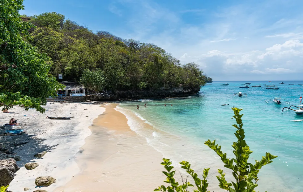 by the beach lembongan