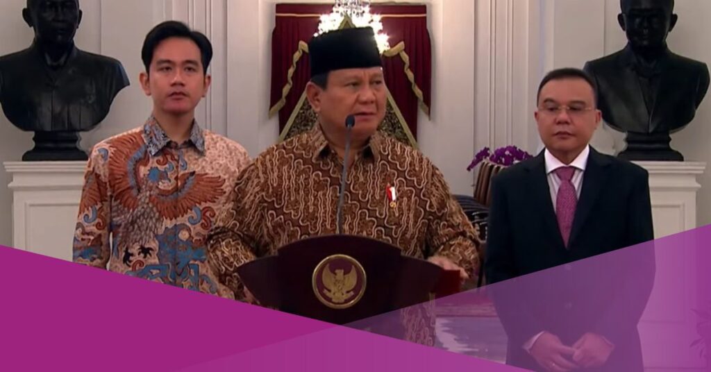 prabowo cabinet