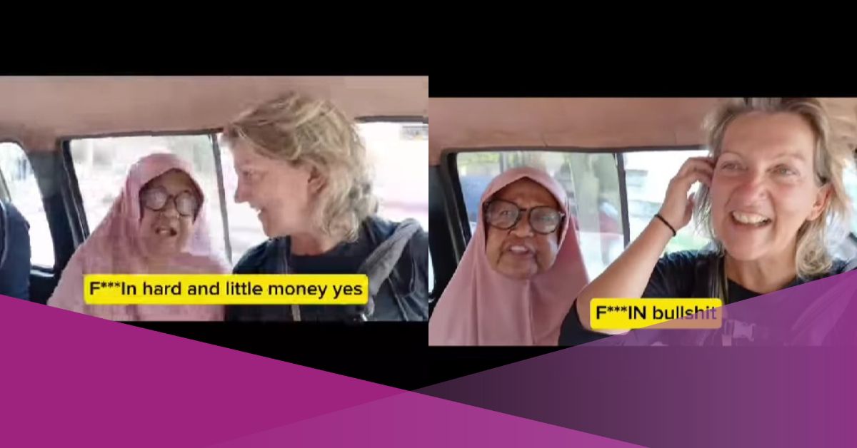Viral Video Elderly Indonesian Woman
