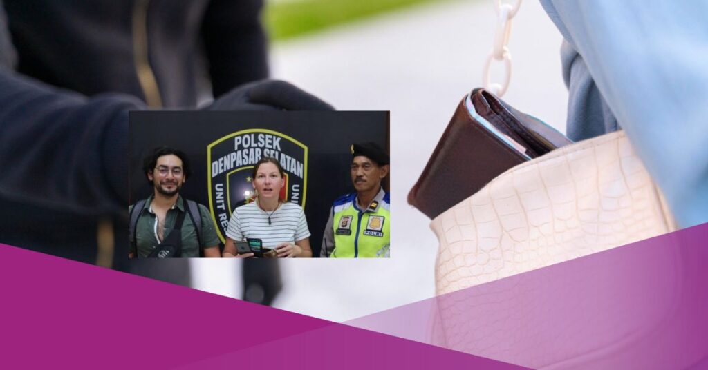 Slovenian Tourist Bali Theft
