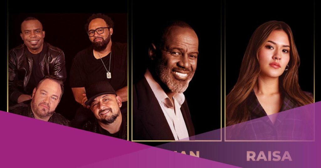 All-4-One, Brian McKnight, and Raisa