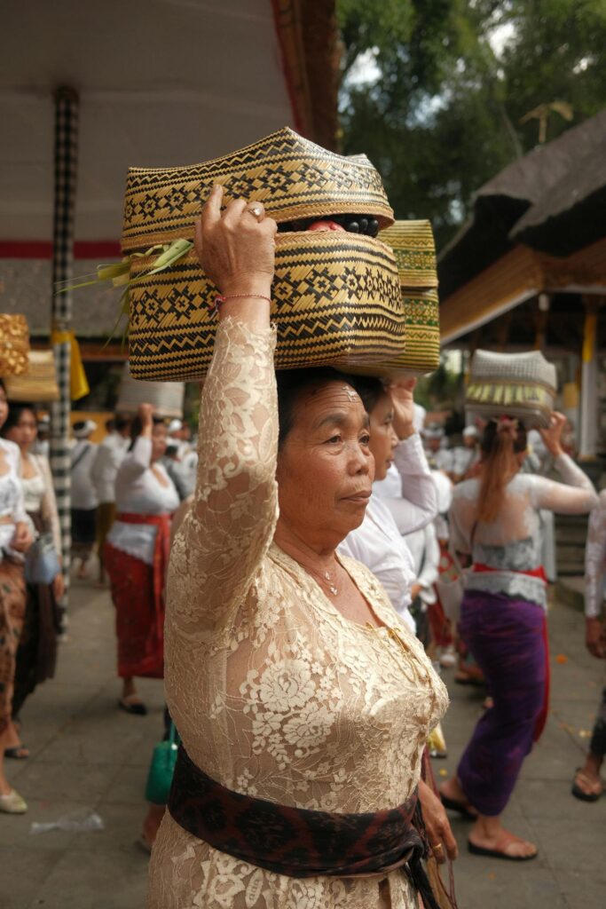Why Balinese Women Carry Offerings on Their Heads