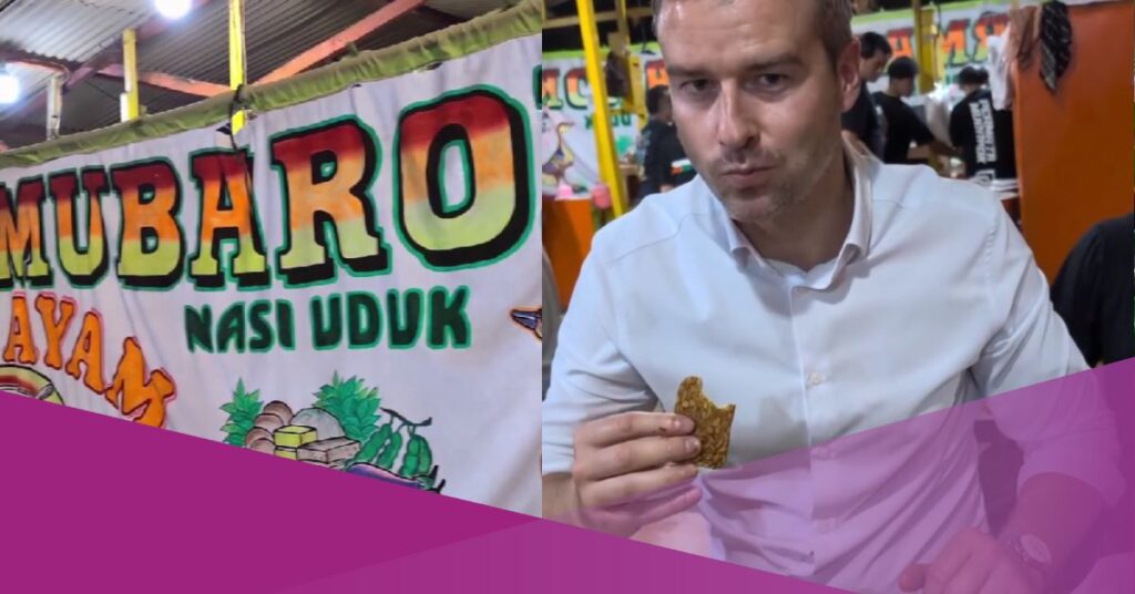 Indonesian Night Street Food