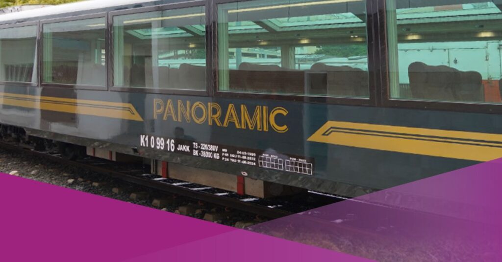 Panoramic Train Indonesia