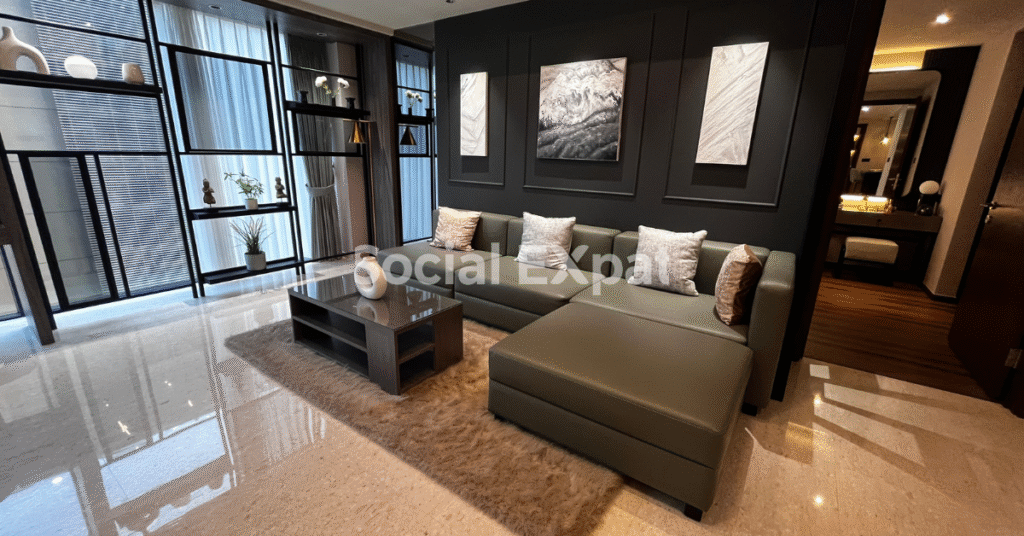 img branz mega kuningan apartment family room