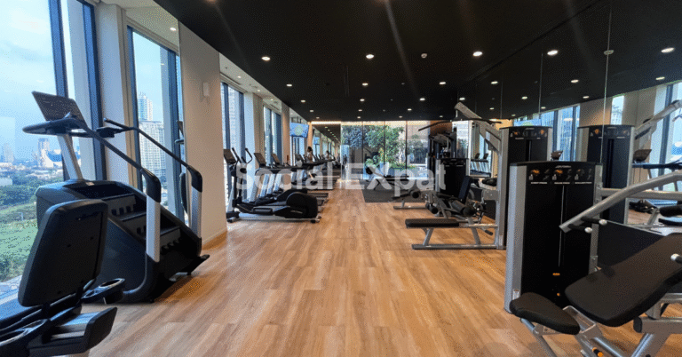 img branz mega kuningan apartment gym