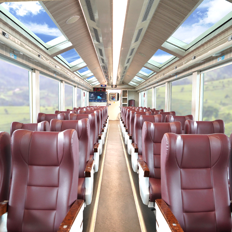 What is the Panoramic Train in Indonesia?
