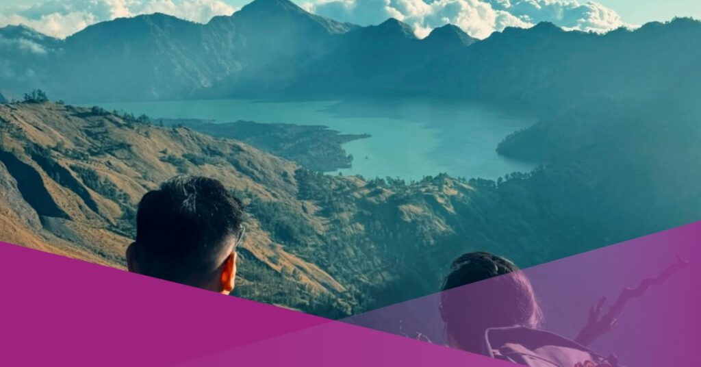 brazilian tourist rinjani