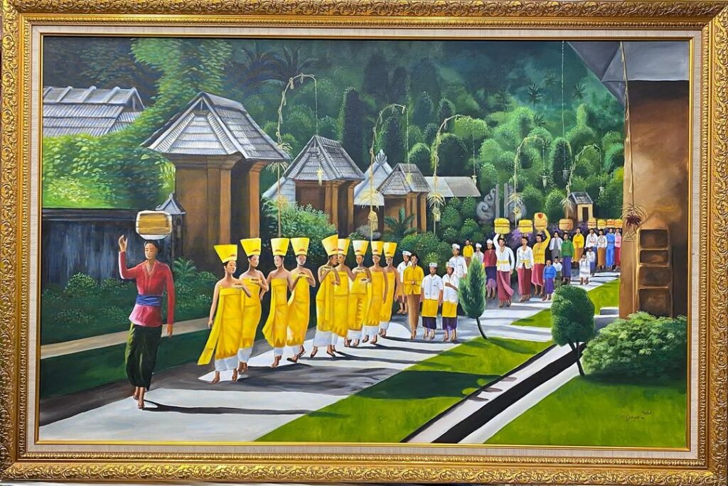 Balinese painting Bali Souvenirs