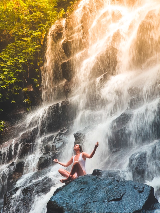 Visit Kanto Lampo Waterfall Bali