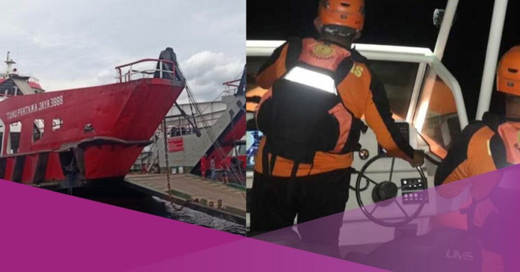 ferry sinks bali strait
