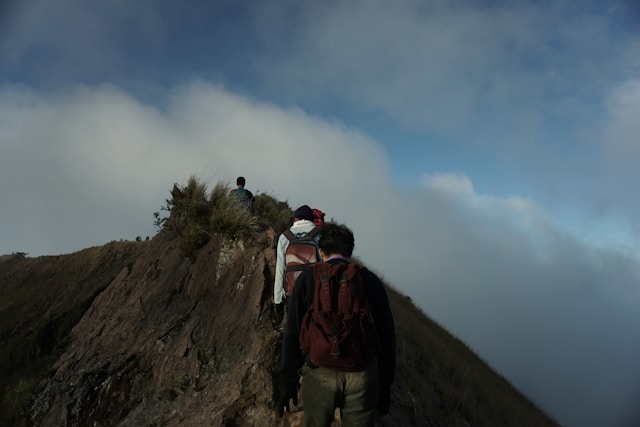 Mount Batur Sunrise Hike Walking Trail Bali