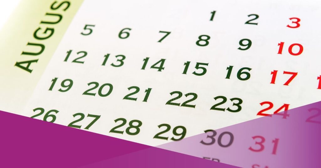 5 August 2025 shorter day