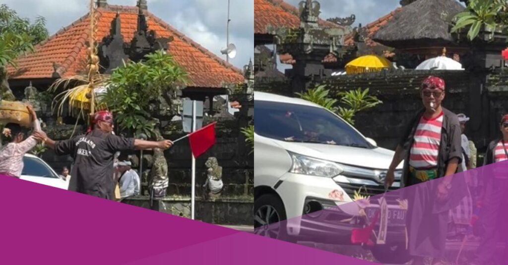 Video Shows Religious Cooperation During Galungan in Bali