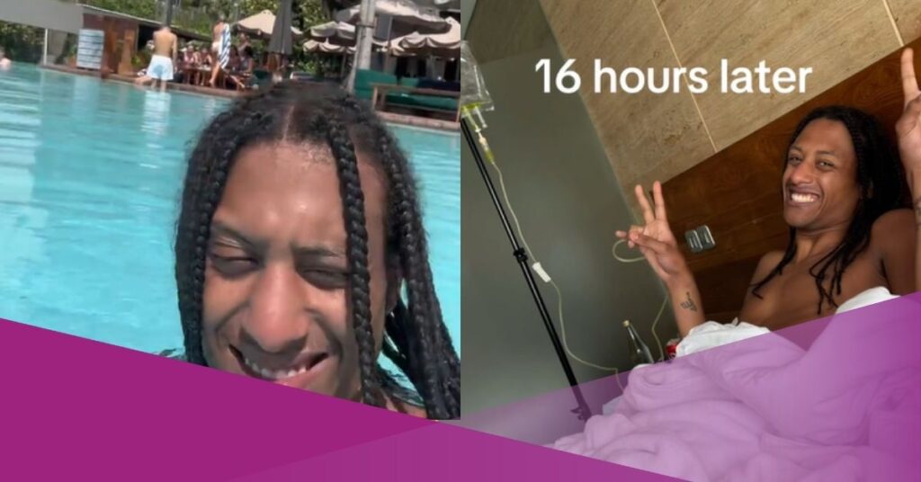 Bali Holiday Takes a Turn After Tourist Becomes Ill After Pool Swim, Video Shows