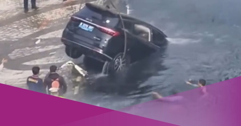 Car Incident at Bundaran HI Pool Goes Viral Online