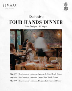 From Jakarta to Europe: A Culinary Journey of Heritage, Craft, and Contemporary Indonesian Flavours