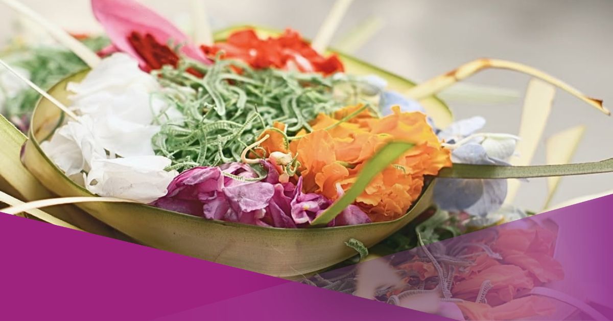 A Foreigner in Bali Touched by an Offering on Her Motorcycle