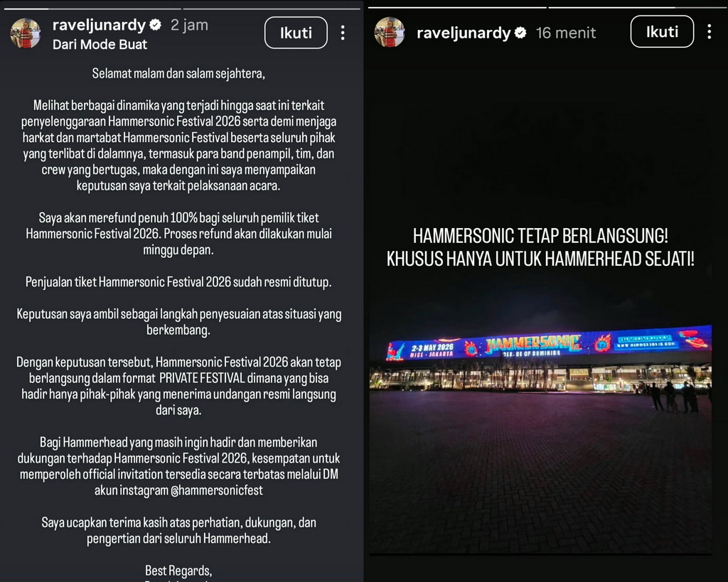 hammersonic 2026 refund