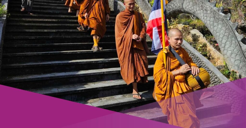 bali monks borobudur