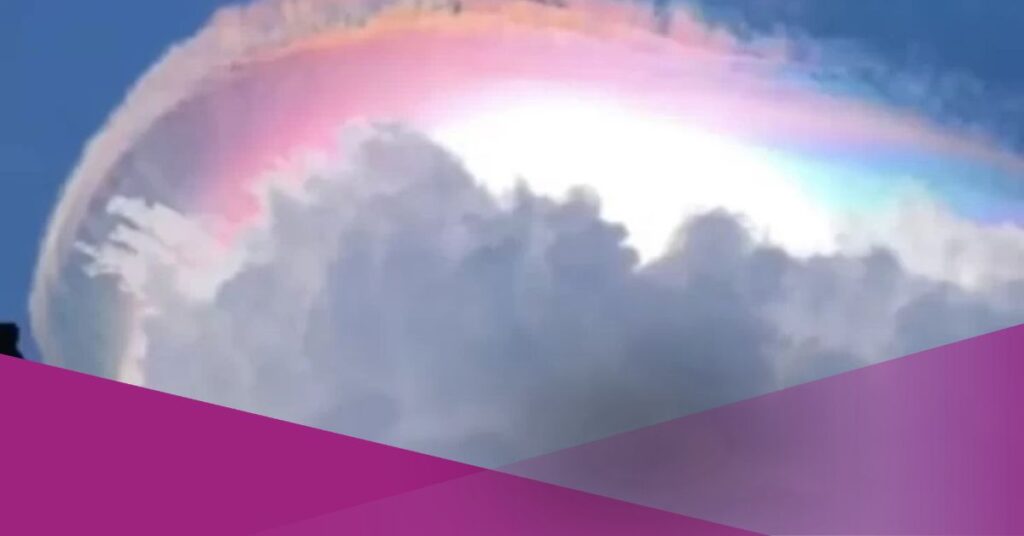 Rainbow-Coloured Clouds Seen in Parts of West Java, Indonesia, BMKG Explains
