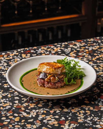 WAGYU & FOIE GRAS HAMBURG STEAK