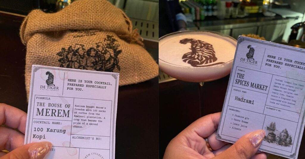 De Tiger Cocktail 100 Karung Kopi