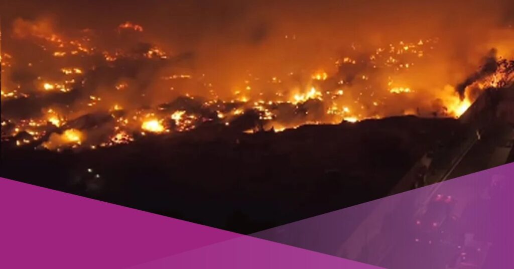 Bali Fires: Sunset Road Blaze Scorches 4–5 Hectares, 300 Households Affected