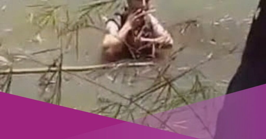 Jakarta Firefighters Rescue Foreigner Wading in Lake Sunter for Alleged Ritual