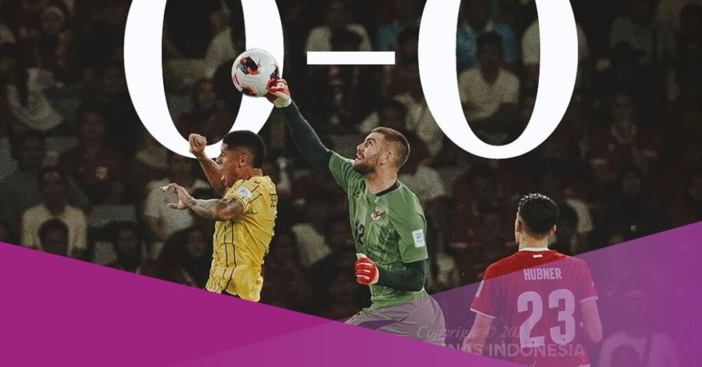 Indonesia Hold Malaysia to 0-0 Draw Despite Playing With 10 Men