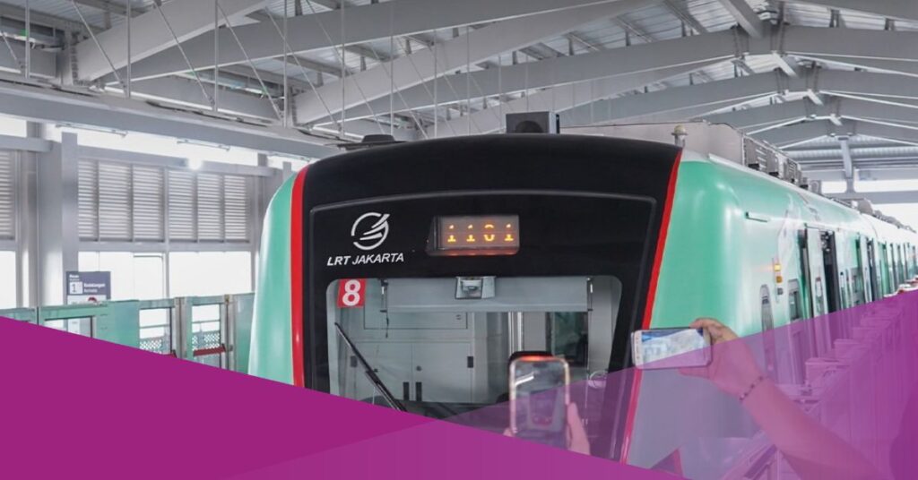 Jakarta LRT Extension to Manggarai Opens With Rp8 Promotional Fare