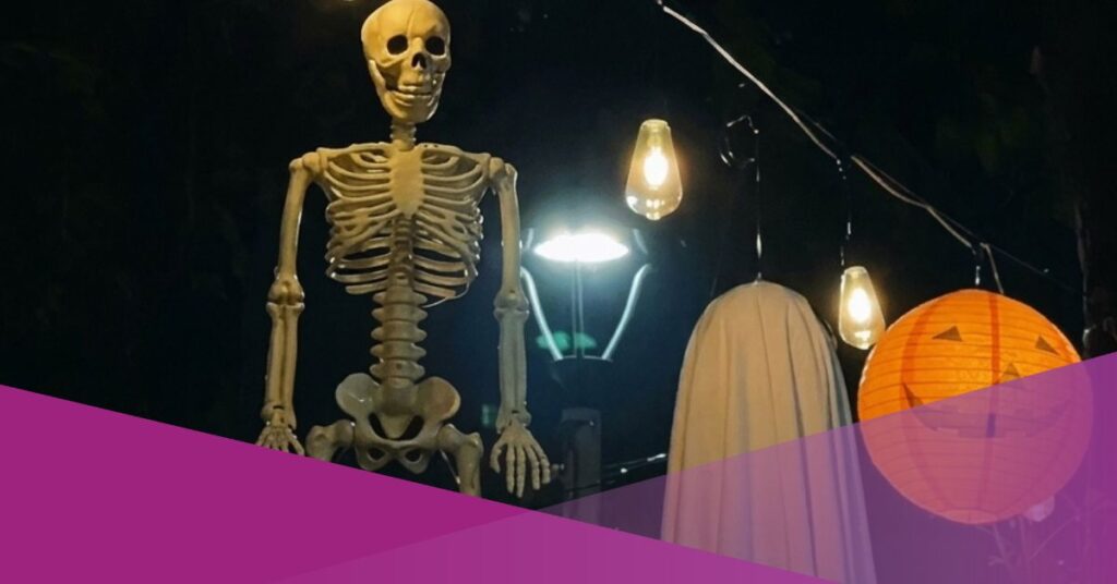 Jakarta’s Sudirman Pedestrian Walk Gets Spooky Halloween Decorations